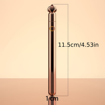 Portable Electric Massage Stick – Facial Beauty Massager with 10 Modes, USB Charging, Handheld for Body, Back, Neck, Legs, Waist, Mini Pen Size Massager