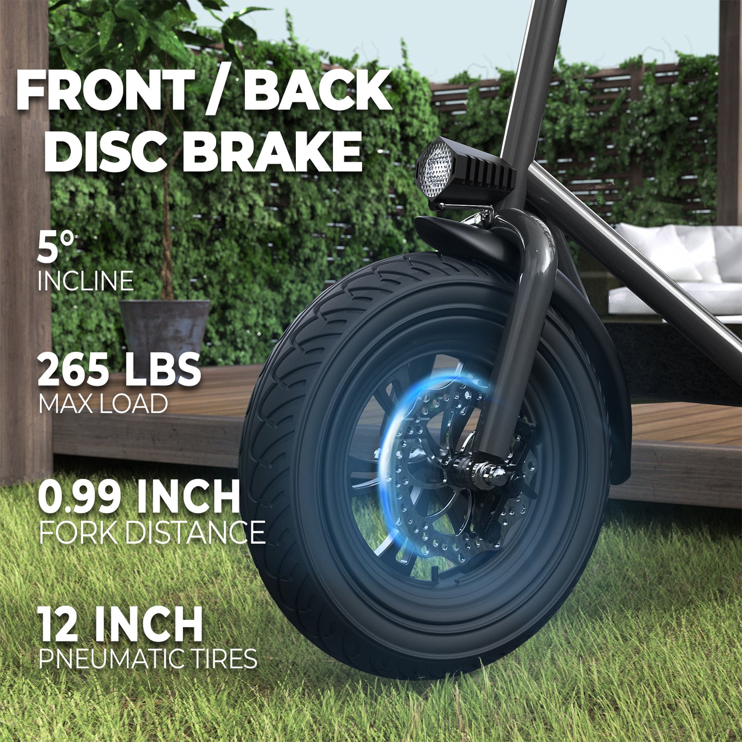 Wilibl R1 Electric Scooter for Adults – Foldable E-Scooter with Seat, 450W Brushless Motor, 265 lbs Max Load