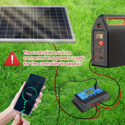 Portable Solar Panel Kit with Charge Controller –  Solar Panel for RV, Camping, Hiking, Car, Boat, Phones, Outdoor Lighting, Includes Cables, USB 5V Output, Multiple Power Options (60A/80A/100A)