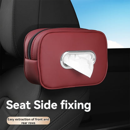 Hanging Car Napkin Holder - Armrest Box Tissue Holder for Car Interior Accessory