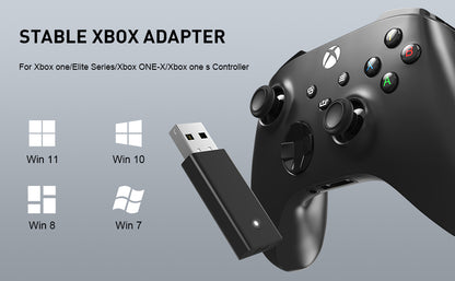 USB Wireless Adapter for Xbox One S/X/Elite & Windows PC – Controller Receiver 1st & 2nd Gen