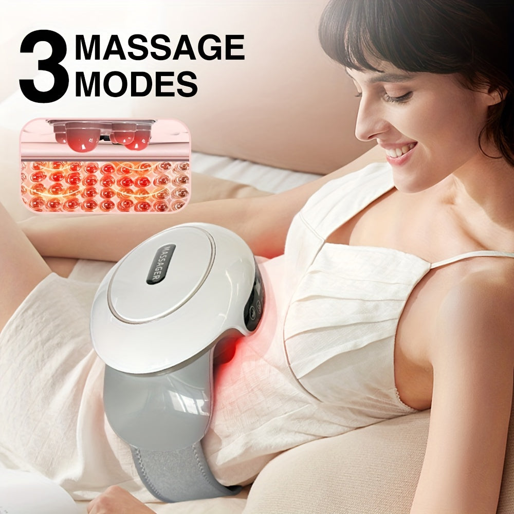 Automatic Abdominal Massager – Electric Stomach Machine for Flattening Belly, Multi-Use for Waist, Abdomen, Back, Neck, and Legs, 3 Modes for Home or Office