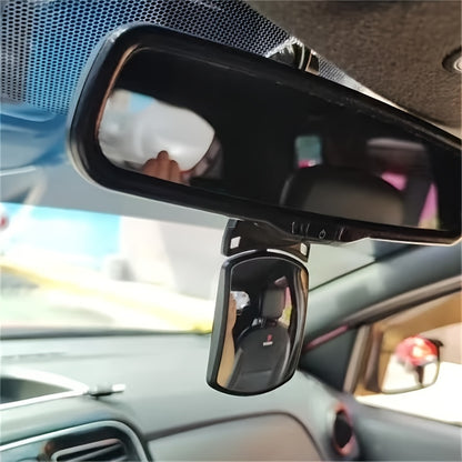 Car Interior Rearview Mirror – Safety Rear Seat Observation and Auxiliary Mirror – Essential Car Accessory