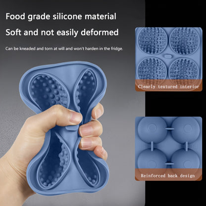 Silicone Golf Ball Ice Cube Tray - Multifunctional Mold for Pudding, Jelly, Candy, Whiskey and Cocktails, Kitchen Essentials