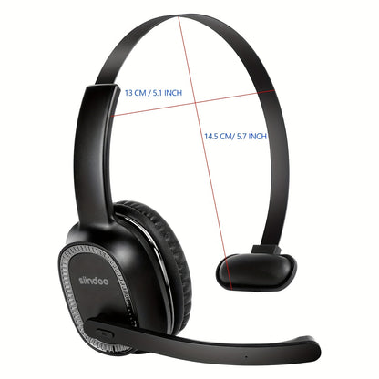 ProTruck Wireless Headset 5.2 - Crystal-Clear ENC Calls, Noise Cancellation, Long-Lasting Comfort for Office, Truck Drivers, Customer Service
