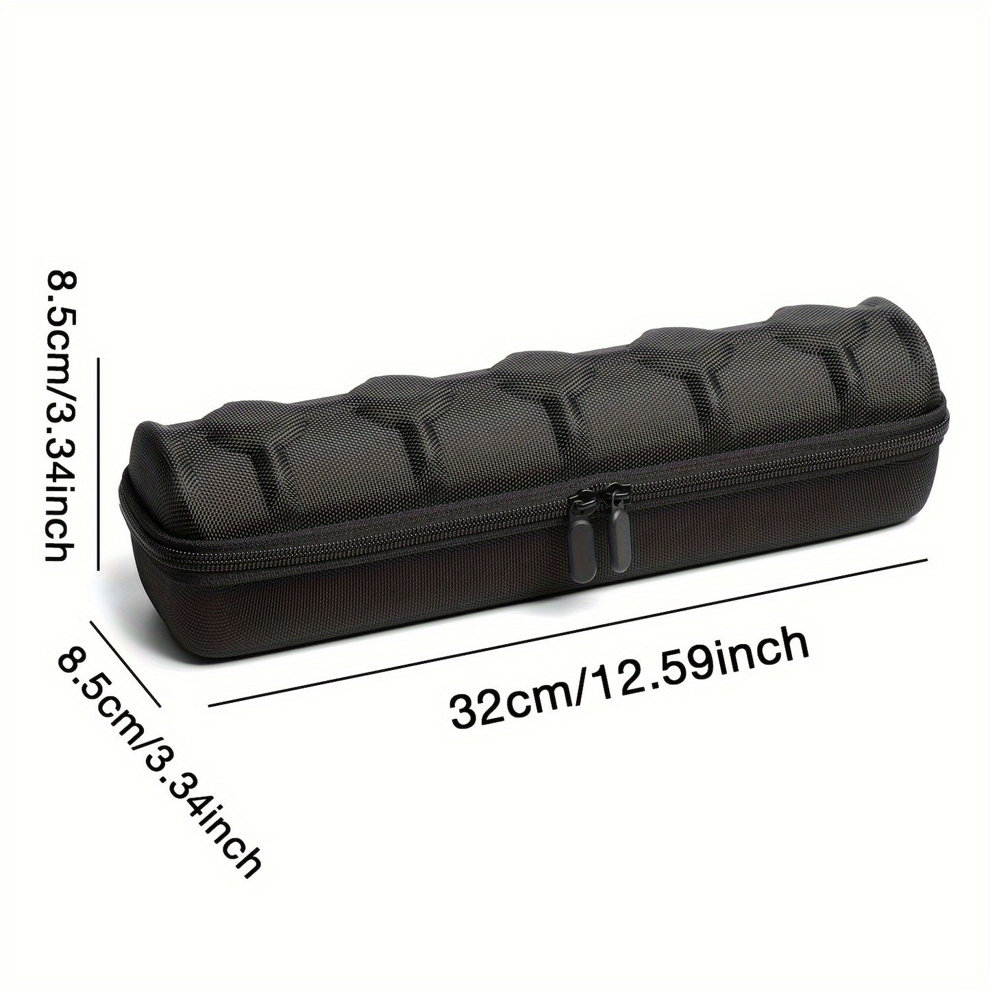 5 Slot Watch Travel Case - Hardshell Storage Organizer Box for Men and Women's Watches with Soft Foam Pillow and Handle
