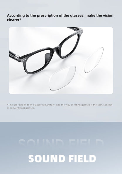 Xiaomi Mijia Smart Audio Glasses Lite Joyful Edition — Bluetooth 5.2 Headset with Noise Reduction, Ultra-Long Standby & Detachable Design