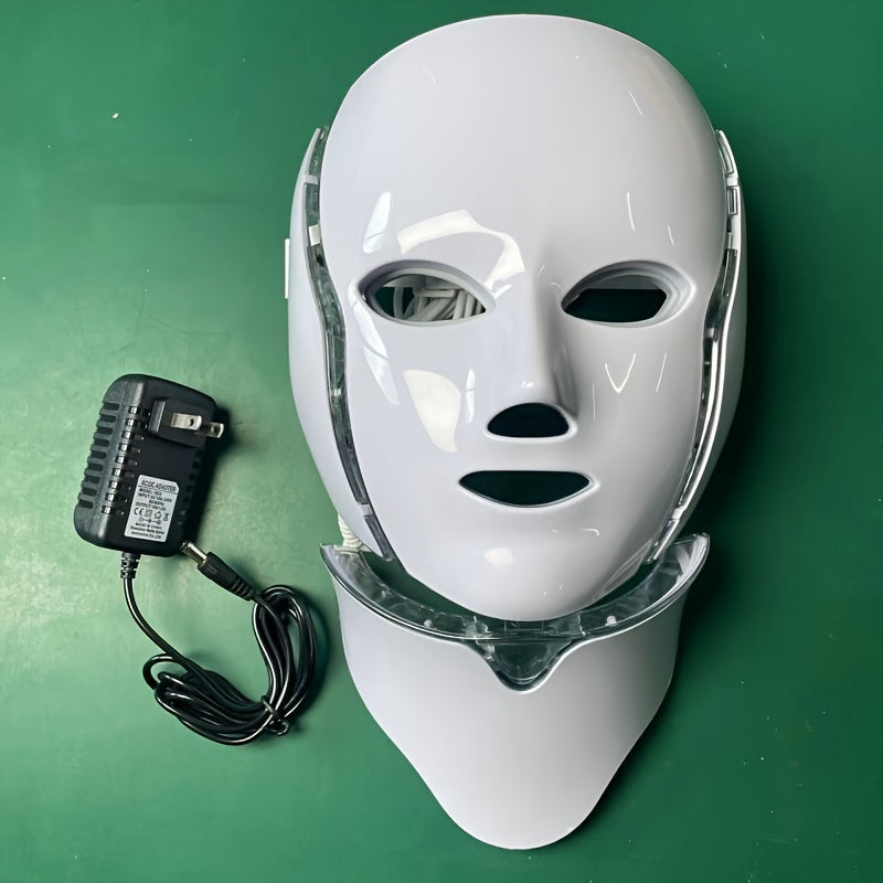 7 Color LED Facial Mask Device - Beauty Skin Care Mask Machine, Facial Skin Care Tools for Anti-Aging & Radiant Skin