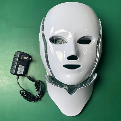 7 Color LED Facial Mask Device - Beauty Skin Care Mask Machine, Facial Skin Care Tools for Anti-Aging & Radiant Skin