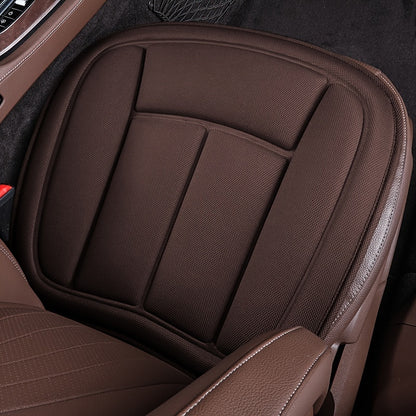All-Season Universal Car Seat Cushion - Medium Soft, Non-Slip, Breathable Fabric, Portable Comfort Pad