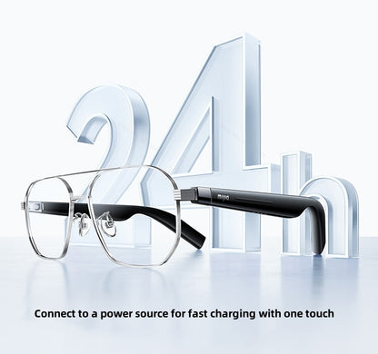 Xiaomi Mijia Smart Audio Glasses Lite Joyful Edition — Bluetooth 5.2 Headset with Noise Reduction, Ultra-Long Standby & Detachable Design