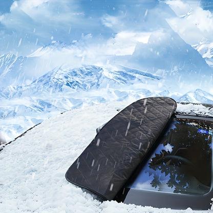 Premium 3 Layer Car Windshield Cover – Waterproof, Scratch-Resistant Sunshade & Snow Shield for Most Cars