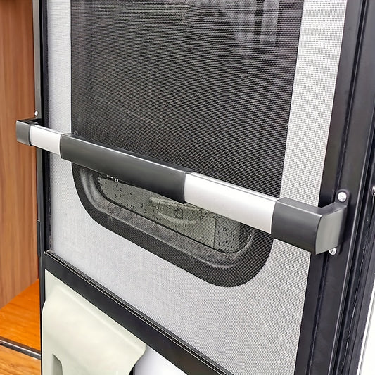 Universal Adjustable RV Door Handle - Secure Grip, Easy Install, Fits All Models for Enhanced Safety and Comfort