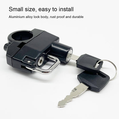 Rustproof Helmet Lock – Compact Anti-Theft Locker Device for Motorcycles, Durable & Easy to Use