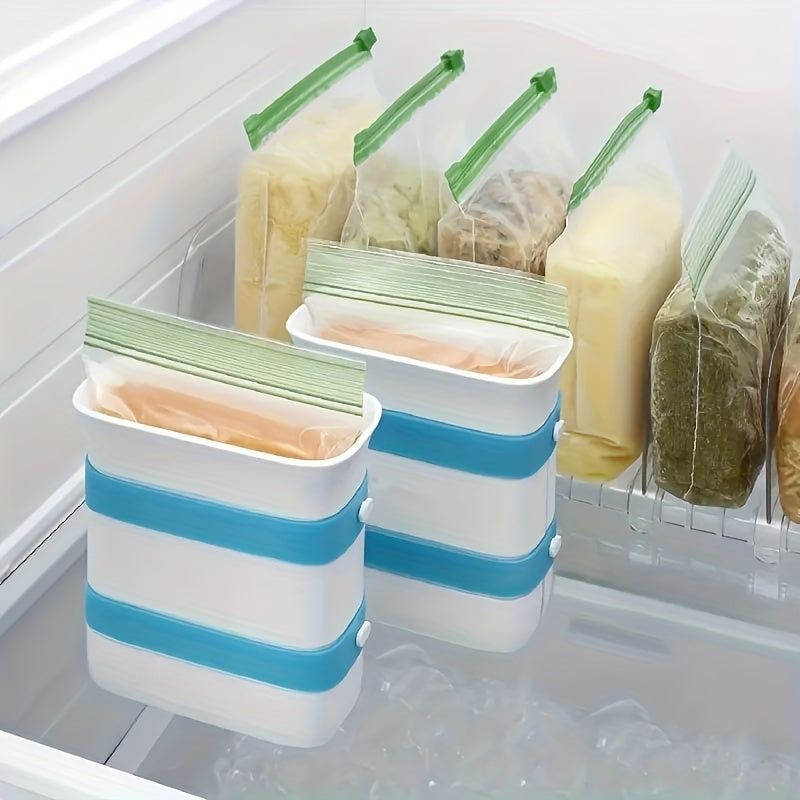 Versatile Freezer Food Block Maker - Ideal for Leftovers, Soups, Sauces and Smoothies - Durable ABS Material Kitchen Gadget