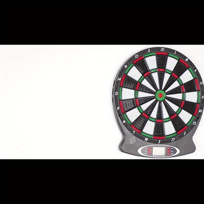 Electronic Dart Board Set - Soft Tip Dartboard with LCD Display, 6 Darts, and Professional Soft Tip Darts