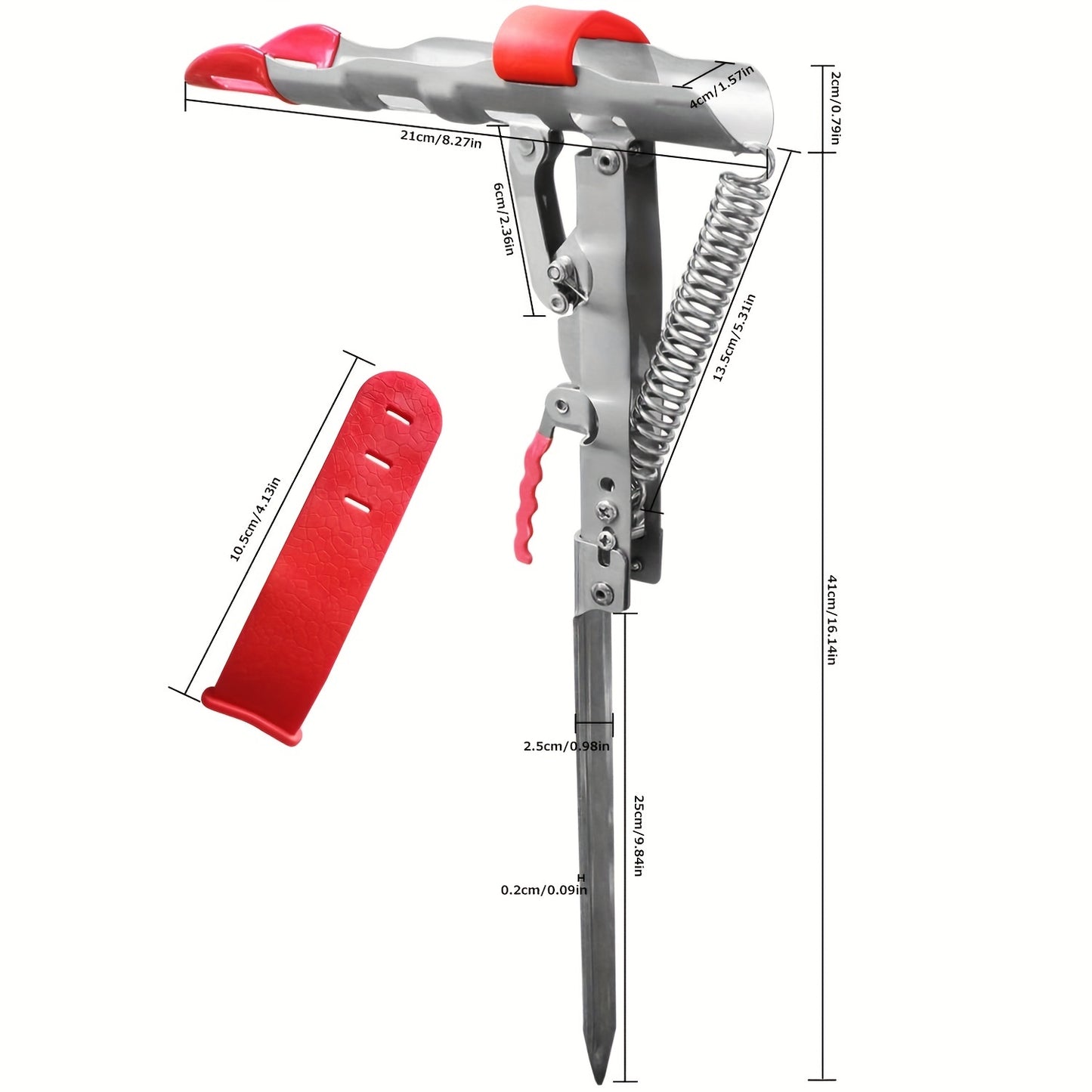 Premium Spring-Loaded Fishing Rod Holder - Adjustable Sensitivity, Folding Pole Rack, Stainless Steel, Corrosion-Resistant, Easy Install and Space-Saving