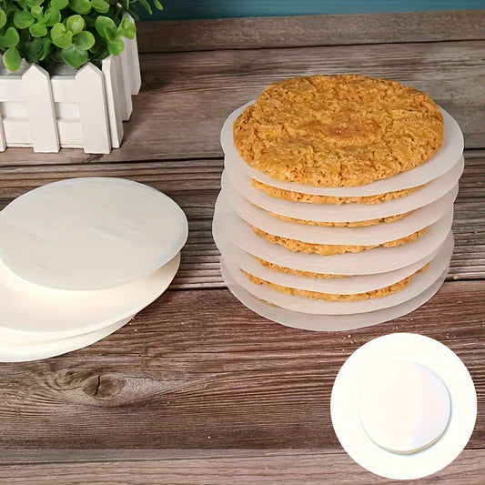 500pcs Non-Stick Hamburger Paper Sheets – Food Separators for Storing and Freezing Burgers, Cookies, Versatile Kitchen Gadgets for Home and Restaurant Use