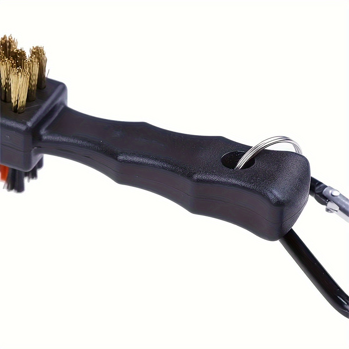 Golf Ball Cleaning Brush - Double-Sided Metal Bristles for Deep Cleaning, Essential Golf Accessories