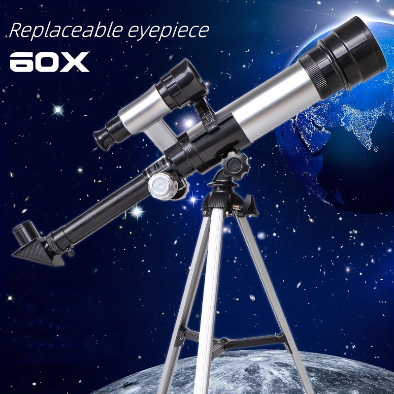 Kids' Monocular Telescope - Powerful, Portable & Easy-to-Use for Lunar and Planetary Observation - Educational Gift for Young Explorers