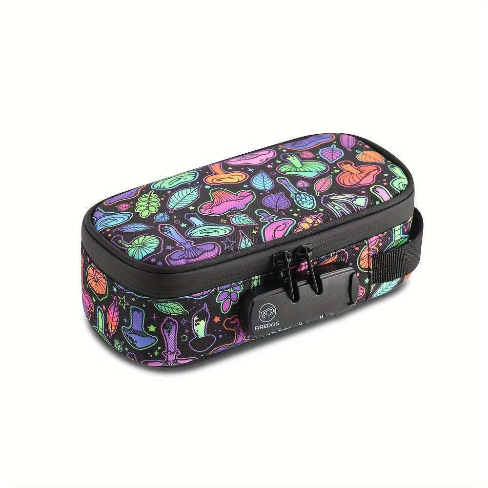 Smell Proof Bag with Lock – Carbon Lined Stash Storage Case, Odor-Resistant for Travel & Household Use