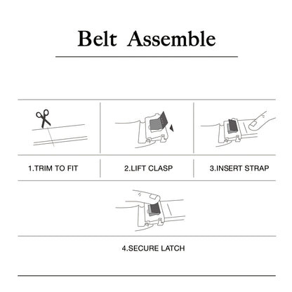 Men's Formal Style Belt – Automatic Buckle, All-Match Belt for Daily Life & Special Occasions, Perfect for Husband & Loved Ones