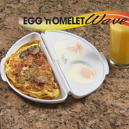 Microwave Egg Steamer and Poacher – Kitchen Egg Cooker Tool for DIY Baking and Cooking