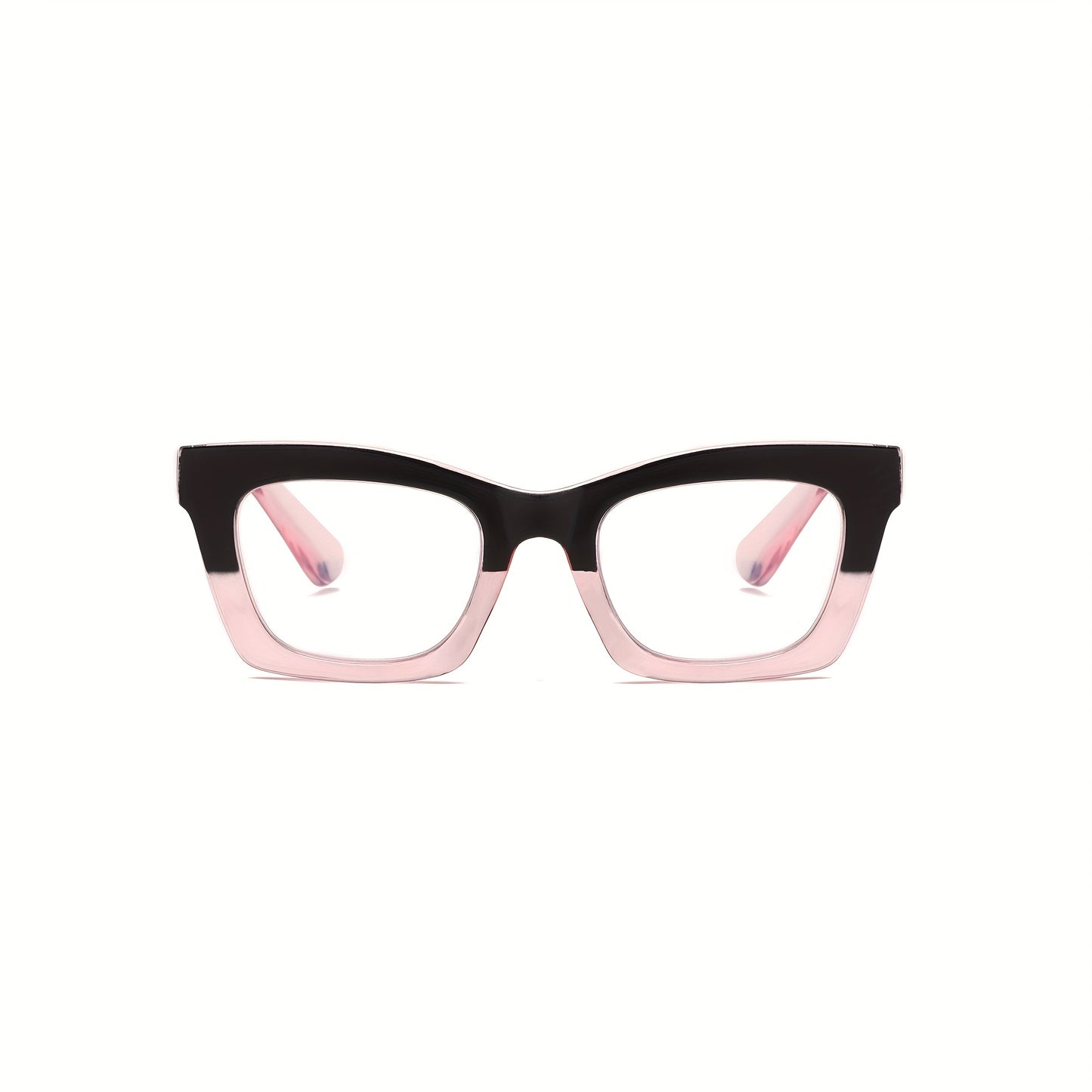 Stylish Oprah-Inspired Blue Light Blocking Reading Glasses - Square Shape with Spring Hinge for Men & Women | Multiple Power Options (1.0 to 3.5) | Ideal for Everyday Use
