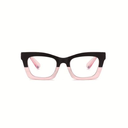 Stylish Oprah-Inspired Blue Light Blocking Reading Glasses - Square Shape with Spring Hinge for Men & Women | Multiple Power Options (1.0 to 3.5) | Ideal for Everyday Use