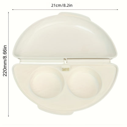 Microwave Omelette Egg Maker Tray – Non Toxic Silicone Egg Cooker and Poacher for Kitchen Cooking
