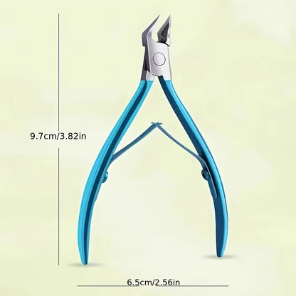 Precision Professional Nail Clippers – Ultra-Sharp Thick Nail Trimmer and Edge Cutter for Safe Ingrown Paronychia Correction, Perfect for Home Manicure and Pedicure