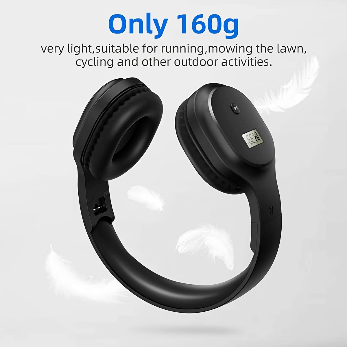 3 in 1 Multifunction Wireless Headphones - Audio Cable, Charging Cable, 650mAh Rechargeable Battery
