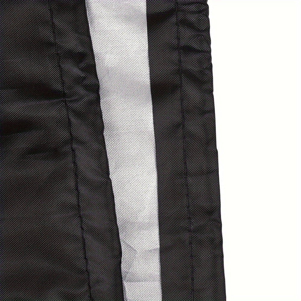 Heavy Duty Waterproof Lawn Mower Cover – 72"x54"x46" with UV Protection for Riding Lawn Tractors