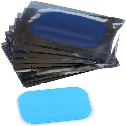 50pcs Abdominal Muscle Stimulation Gel Pads - Hydrogel Massage Patches, Self-Adhesive for Fitness Devices - Abdominal Muscle Training Patches