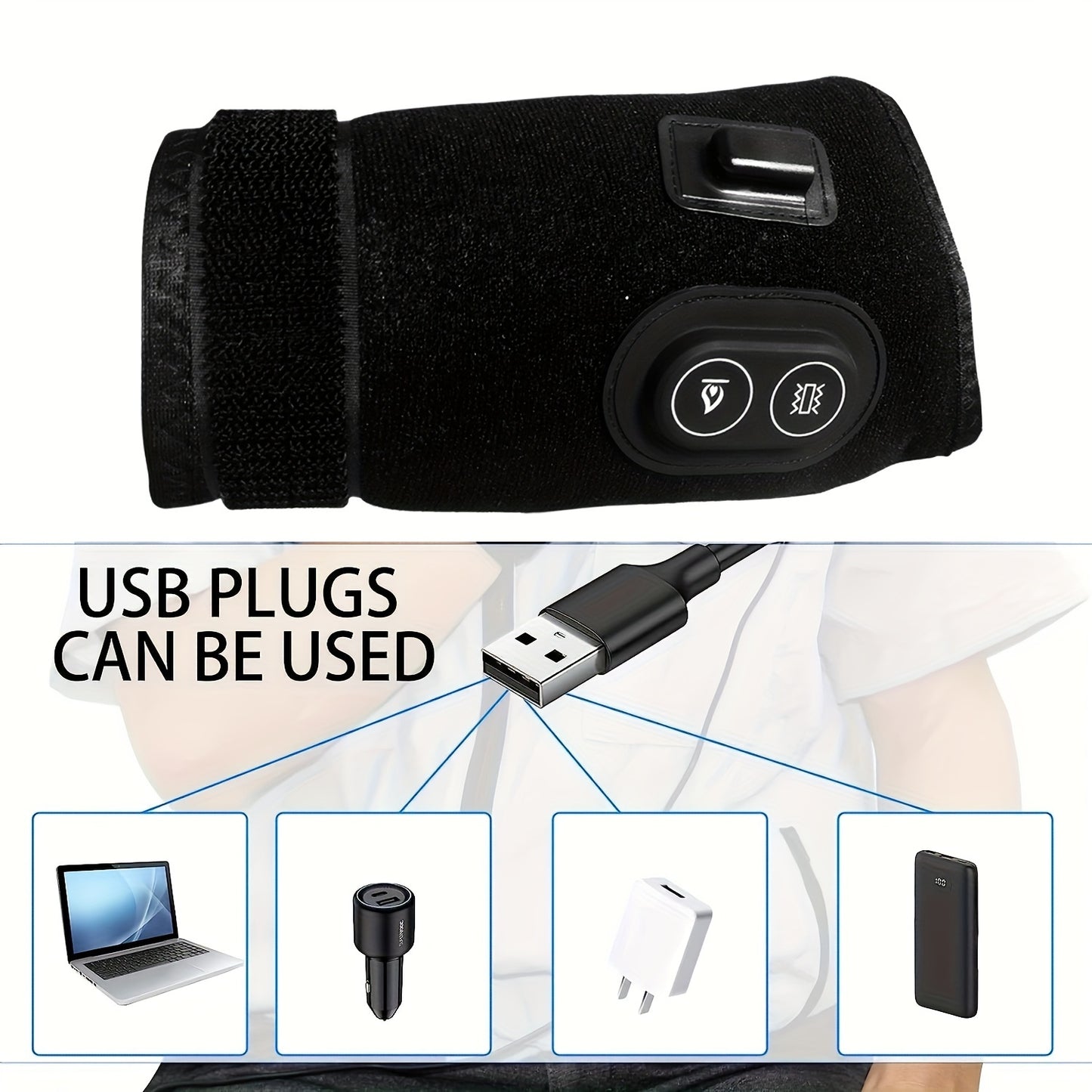 Wrist Massage Protector – 3 Level Adjustable Massage Tool for Relaxation and Relief