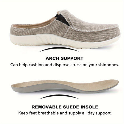 LazyStep Men's Trevor Orthopedic Slide Slipper - Arch Support for Comfort and Relief