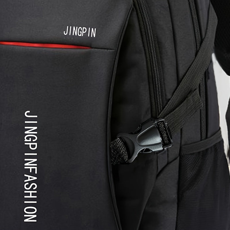 Men’s Waterproof Oxford Backpack – Business, School & Casual Travel Rucksack