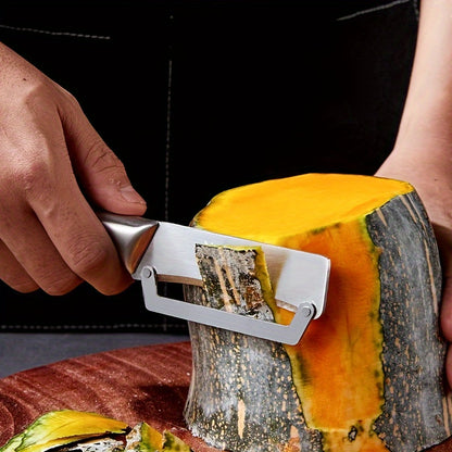 1/2pcs Stainless Steel Vegetable and Fruit Peelers - Sharp Blades for Potatoes, Pumpkins, Apples and More - Kitchen Tool DS9195
