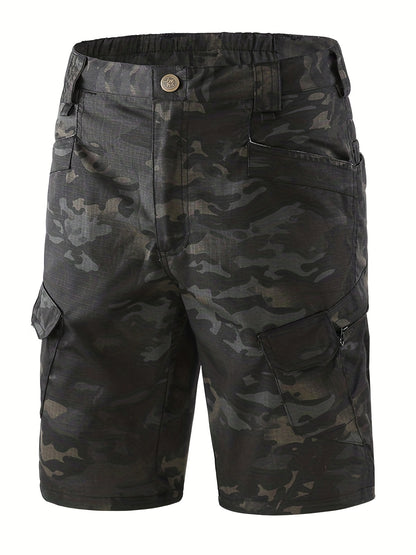 Men's Tactical Shorts – Multi-Pocket, Durable, Waterproof Cargo Shorts for Outdoor Hiking and Trekking