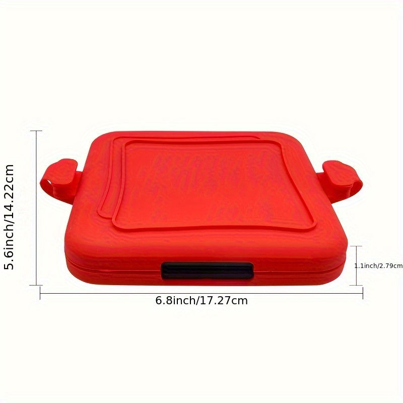 Universal Microwave Crisper Pan – Non-Stick Aluminum Cookware for Crispy Breads, Bacon, Chicken Wings and More