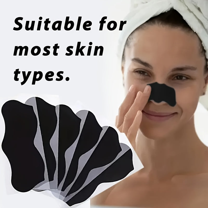 35Pcs Pore Cleansing Nose Strips – Aloe Vera Scented, Alcohol-Free Blackhead Remover for All Skin Types – Gentle Peel-Off Strips