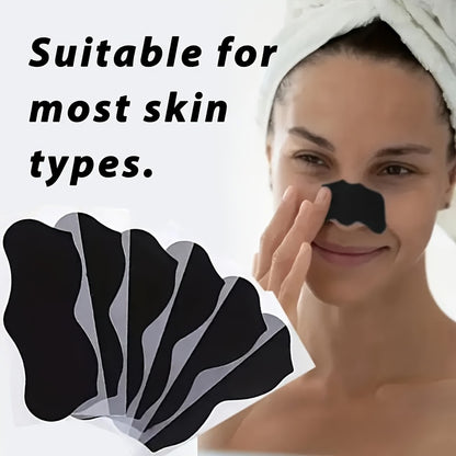 35Pcs Pore Cleansing Nose Strips – Aloe Vera Scented, Alcohol-Free Blackhead Remover for All Skin Types – Gentle Peel-Off Strips