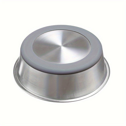 Premium Stainless Steel Dog Bowl – Durable, Anti-Overturning, Non-Slip Feeder for Easy Mealtime – Ideal for Happy and Healthy Dogs