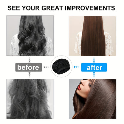 Cord-Free Deep Conditioning Hot Cap – Hair Care & Styling Steam Cap for Hot Therapy & Spa Treatment