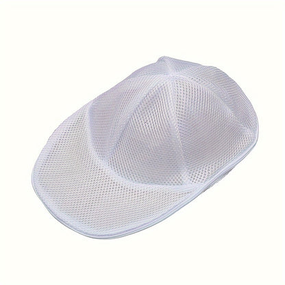 Convenient Mesh Cap Washing Bag - Ageing-Resistant, Machine Washable with Sorting Design for Safe Hat Storage