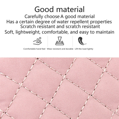 New One-Shoulder Messenger Bag for Women - Fashion Embroidered Rhombic Design - Large Capacity Waterproof Backpack with Data Hole