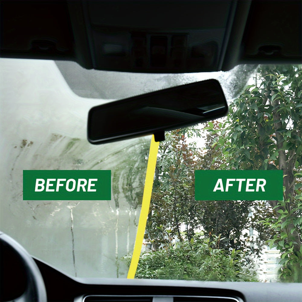 Car Glass Anti-Fog Wipes for Windows & Rear-View Mirrors, Anti-Rain Defogging Solution