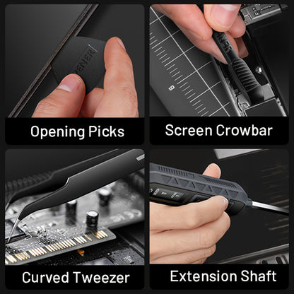 Upgraded 180-in-1 Magnetic Precision Screwdriver Set - Professional Tool Kit for PC, Laptops, Mobile Phones, Xbox, Mac, and DIY Maintenance