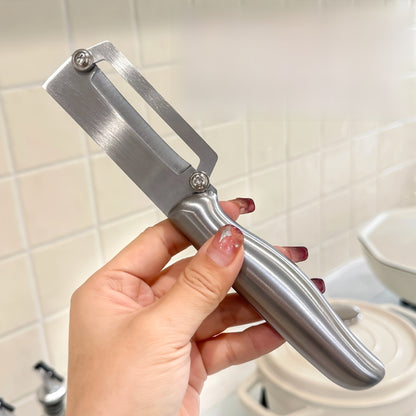 1/2pcs Stainless Steel Vegetable and Fruit Peelers - Sharp Blades for Potatoes, Pumpkins, Apples and More - Kitchen Tool DS9195