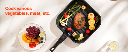 VEVOR 17-Piece Nonstick Granite Cookware Set – Induction Pots, Pans & Frying Tools for Kitchen